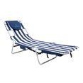 Backpack Chaise Lounge, Facedown Beach Camping Chair w/Storage Bag Backpack Chaise Lounge, Facedown Beach Camping Chair w/Storage Bag