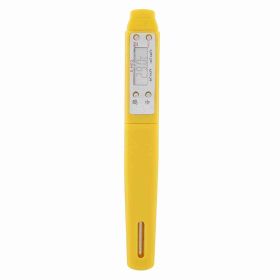 1Pc Instant Reading Digital Food Thermometer Kitchen Cooking BBQ Meat Probe(Yellow) (Color: yellow)